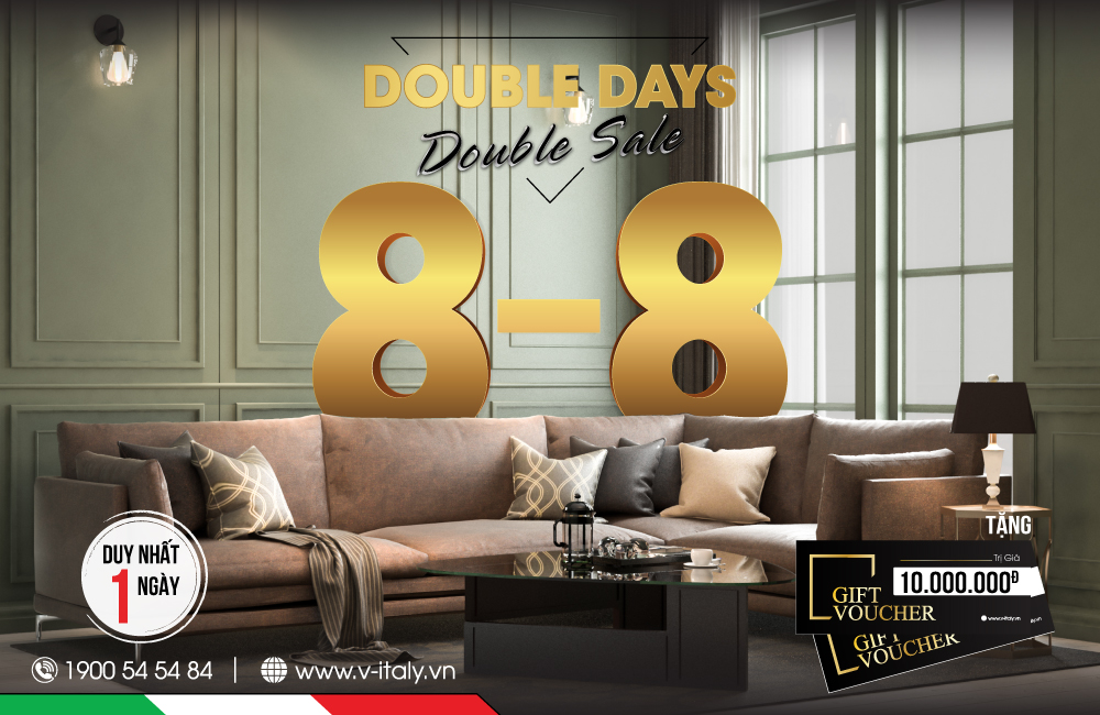 THÁNG 8 BÙNG NỔ - DOUBLE DAY TRỞ LẠI 