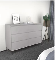 Tủ ngăn kéo HDF cao cấp (dạng đôi cao - thấp)
