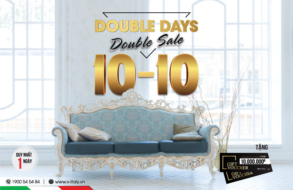 DOUBLE DAY - BÃO SALE THÁNG 10